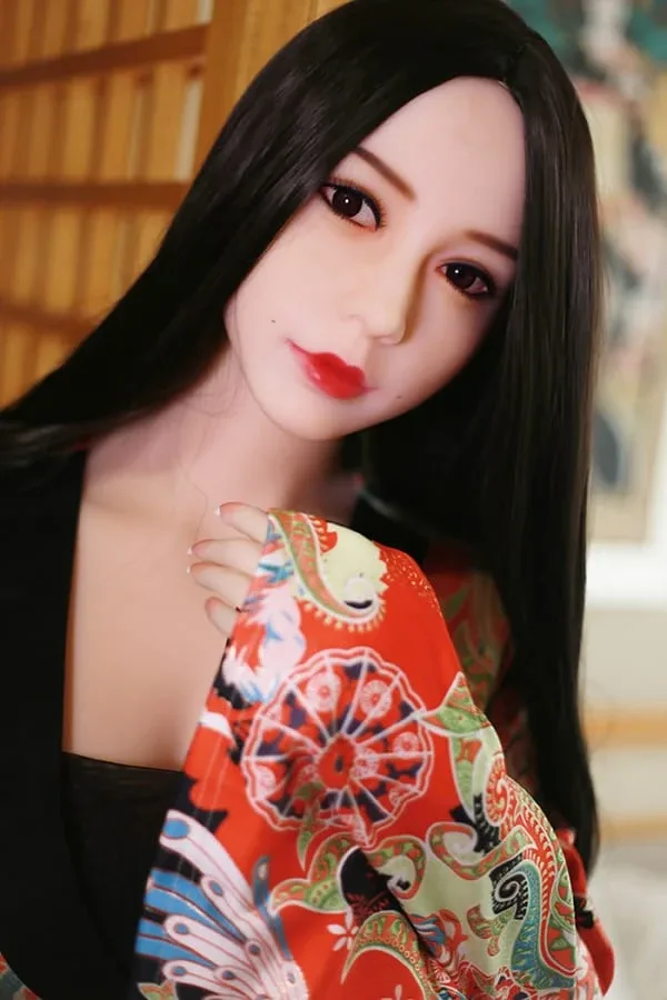 Realistic Black Haired Japanese Sex Doll Lara 158cm view 3