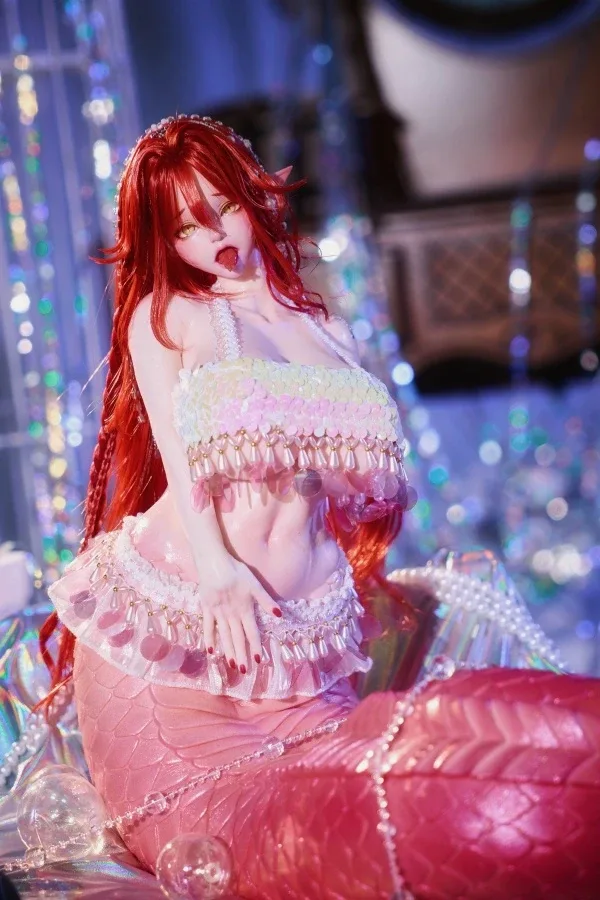The Wet Skin Snake Girl Hentai Sex Doll Mia 109cm (Free Clothes) view 2