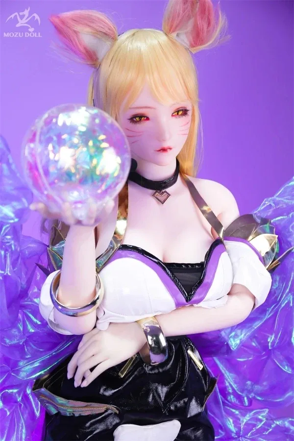 Fair Skin Anime Fox Sex Doll Luisa 145cm (Free Doll Same Clothes)