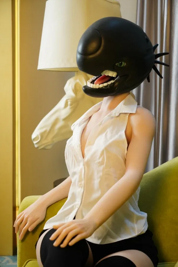Small Breast Shark Head Fantasy Sex Doll 165cm view 3