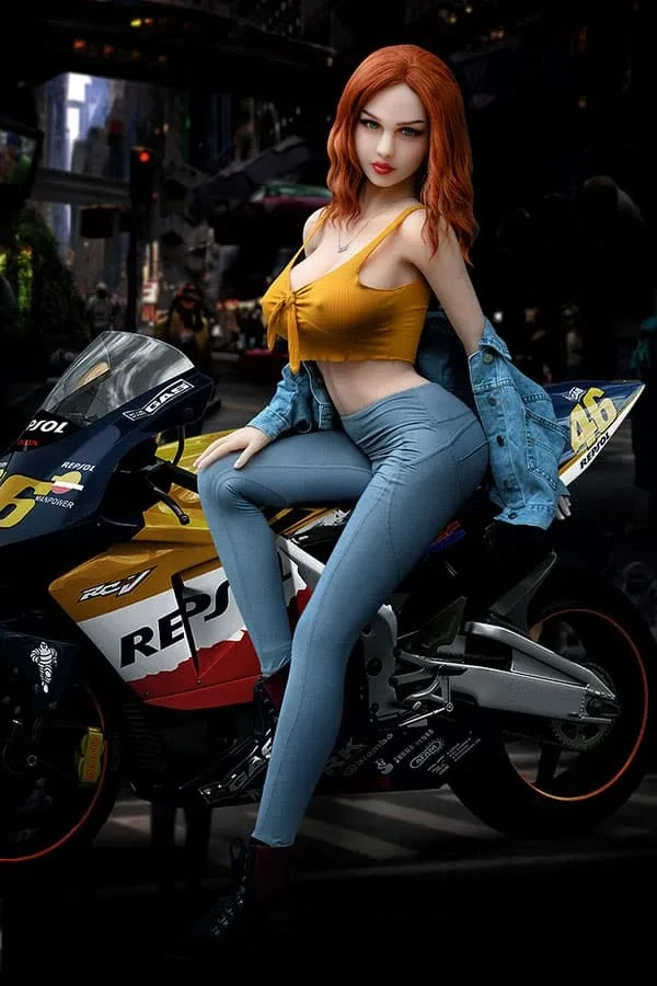 Redhead Sexy Big Boobs Love Doll Loren 168cm view 5