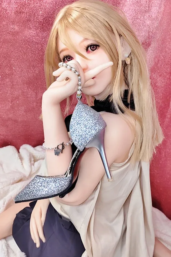 Cute Pretty Blonde Sex Doll Kora 145cm (Free Doll Same Clothes) view 5