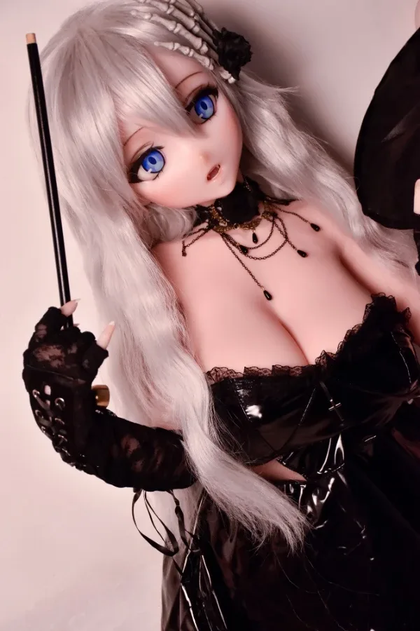 Silver Hair Big Breast Anime Sex Doll Hayakawa Saaya 148cm view 5
