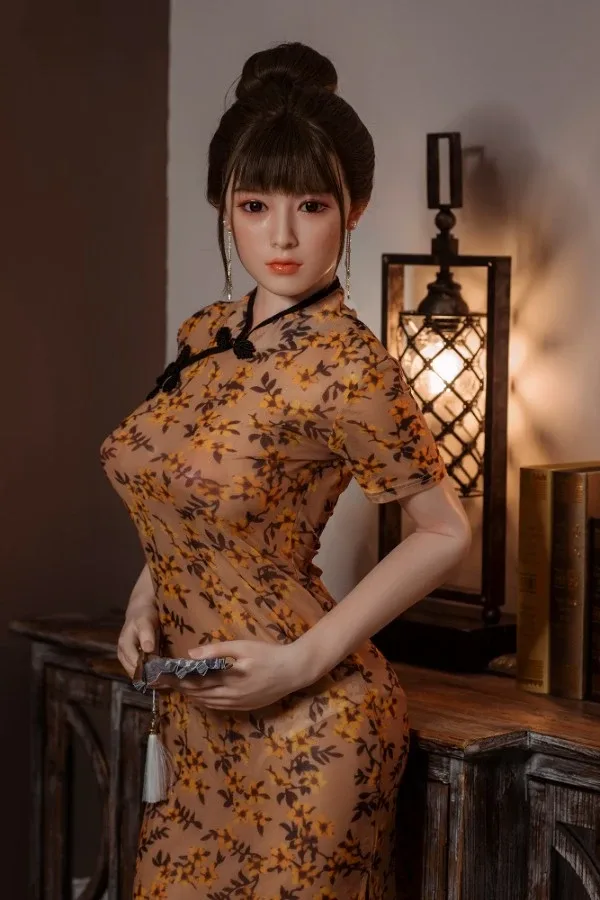 Realistic Full Silicone Chinese Sex Doll Leona 160cm (Replaceable with Head and Body)