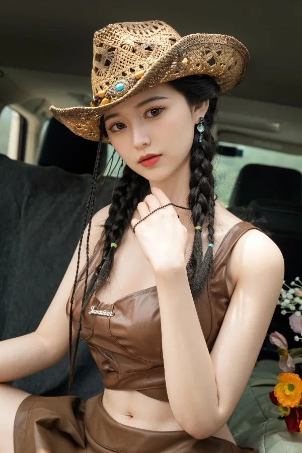 Big Butt Silicone Cowgirl Sex Doll Dakota 165cm (Movable Jaw With Oral Structure) view 4