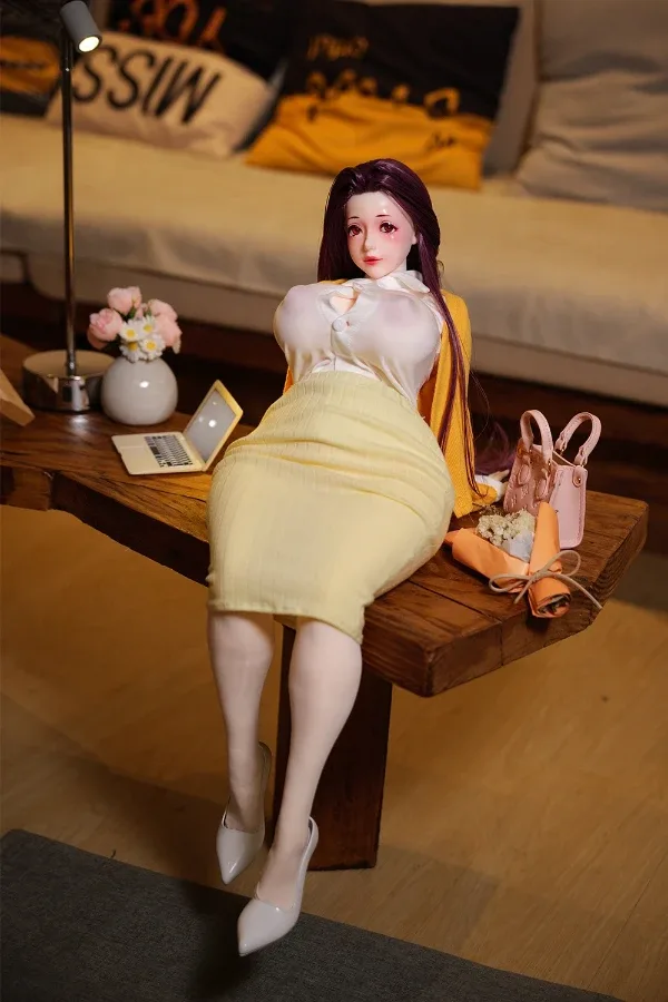 Japan Hentai Anime Mature Beautiful Sex Doll Niimi Keiko 64cm (Free Clothes) view 4