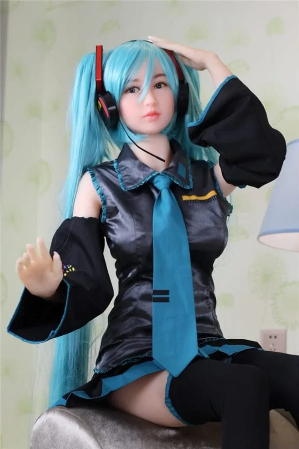Life-size Cute Asian Japanese New Fantasy Sex Doll Hatsune Miku 165cm