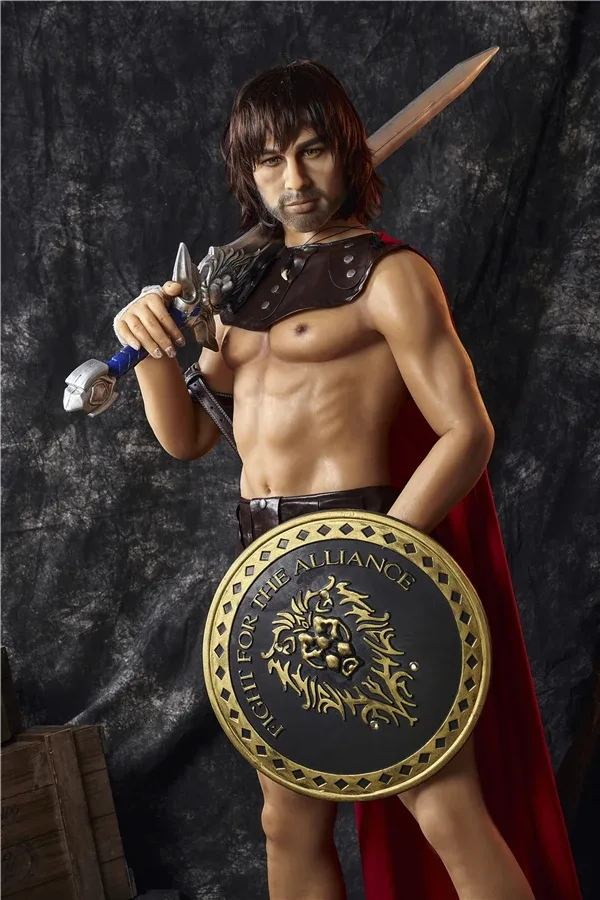 Fantasy Mature Muscular Male Sex Doll Liam 162cm / 5ft 3  (Silicone Head) view 4