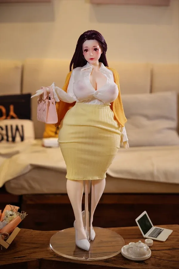 Japan Hentai Anime Mature Beautiful Sex Doll Niimi Keiko 64cm (Free Clothes) view 5