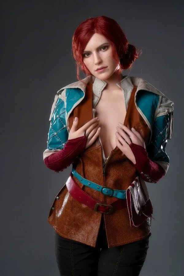 Mature Redhead Silicone Sex Doll Triss 168cm view 2