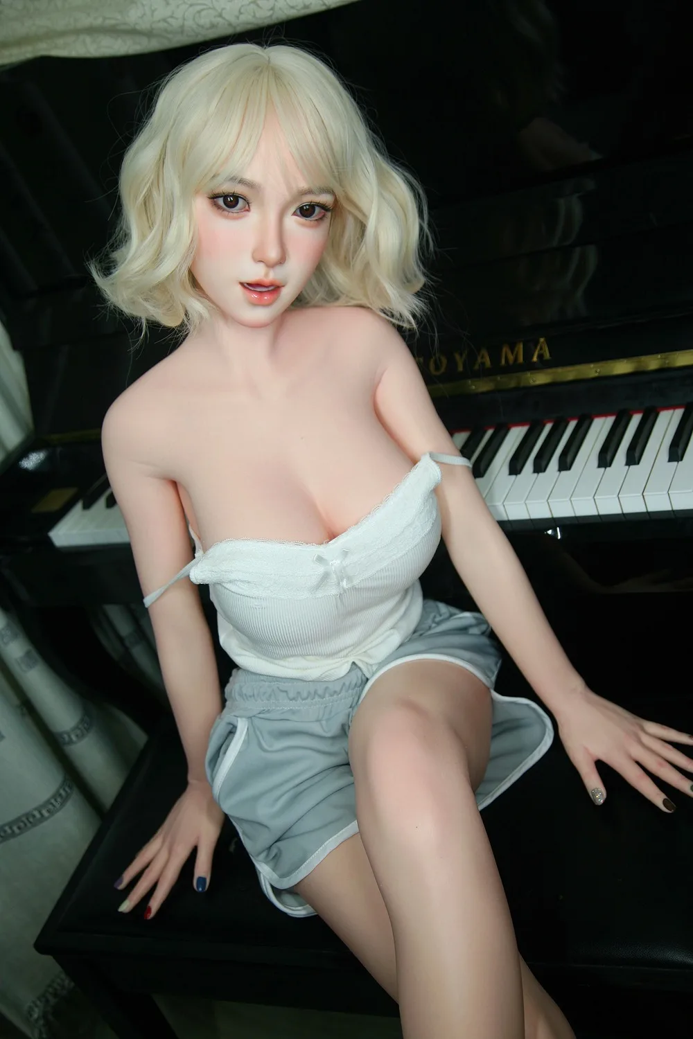 Silicone 148cm/58.27″ DD-CUP 26kg/57.32lbs Sex Doll view 3