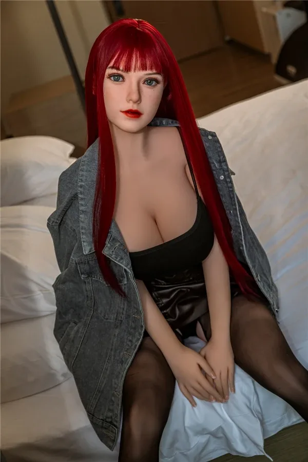 Real Life Sexy Redhead Sex Doll Taytum 165cm view 4