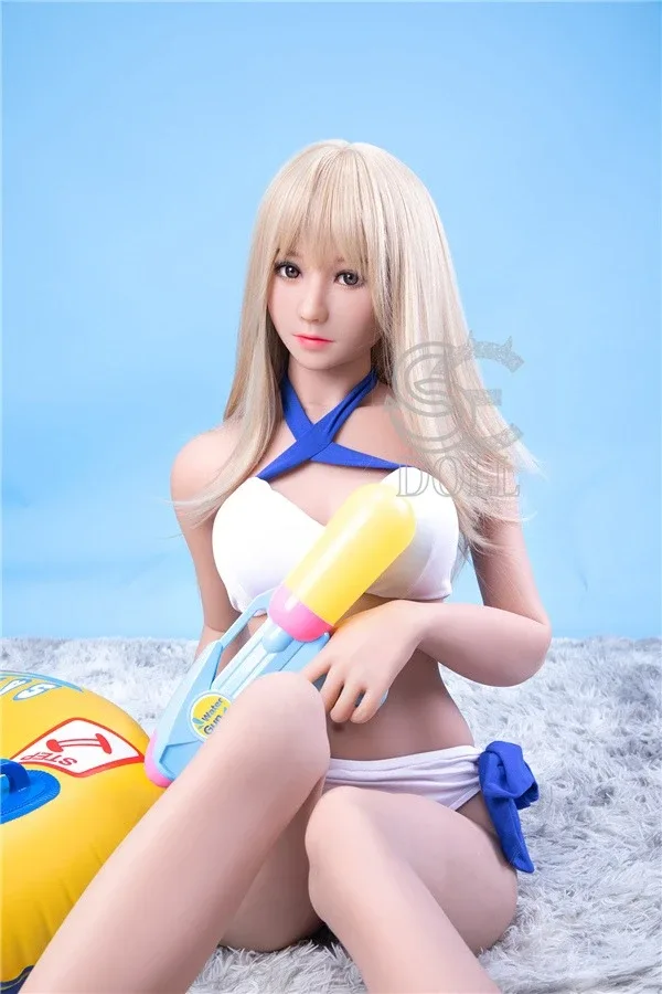 Life Size Cute Blonde Sex Doll Magdalena 166cm view 5