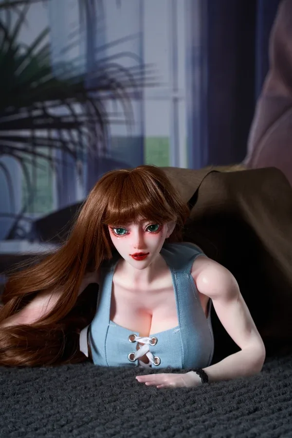 Big Breasted Muscle Monkey Sex Doll Sloane 30cm (Free Clothes, Tail)