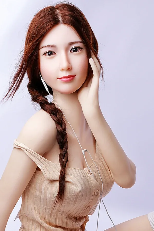 Beautiful Smiling Sex Doll 163cm (Silicone Head) view 3