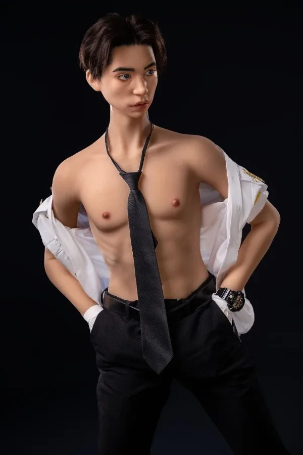 New Muscular Male Gay Sex Doll Carlos 165cm (Movable Jaw With Oral Structure) view 5