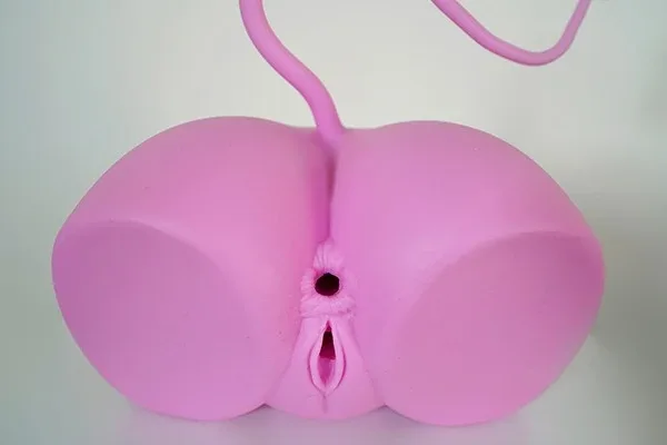 Pink Silicone Succubus Sex Doll Butt view 5