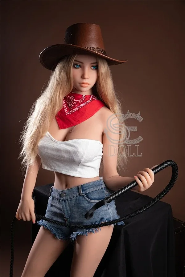 Lifelike Blonde American Sex Doll Veronica 158cm view 3