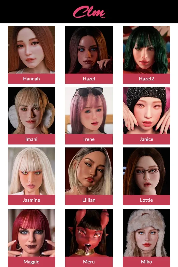 Climax Doll ROS Silicone Head (Movable Jaw With Oral Structure) view 3