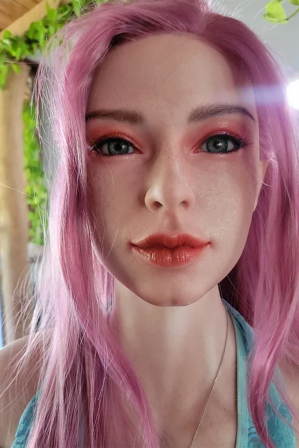 Super Realistic Pink Haired Tall Sex Doll Zariah 171cm view 6