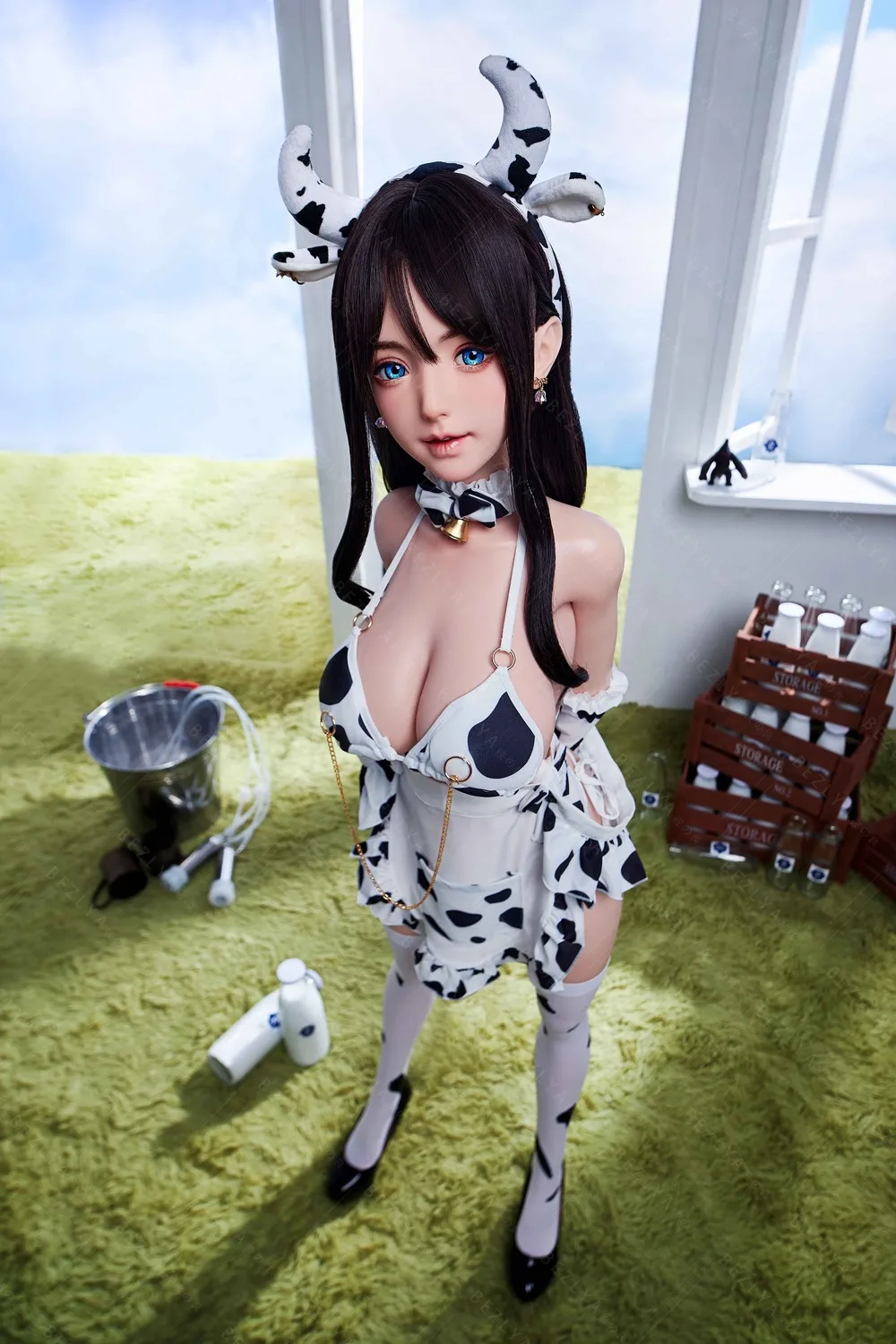 Silicone 145cm/57.09″ F-CUP 30kg/66.14lbs Sex Doll view 5