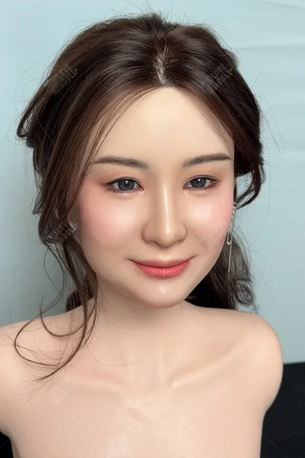Custom Sex Doll Silicone Head view 6