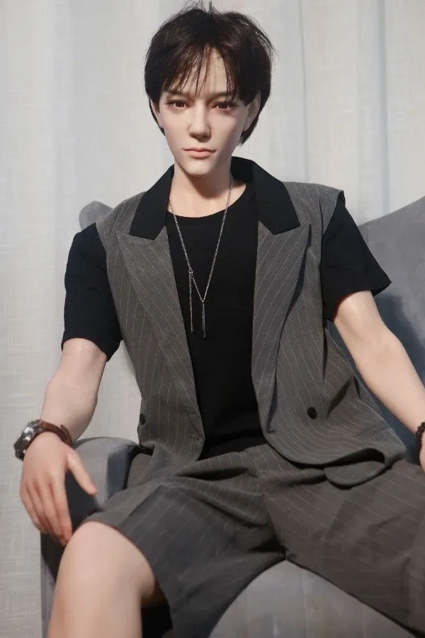 Realistic Handsome Gentle Asian Male Doll Edward 170cm