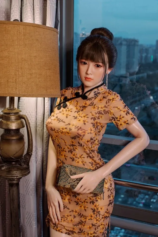 Realistic Full Silicone Chinese Sex Doll Leona 160cm (Replaceable with Head and Body) view 4