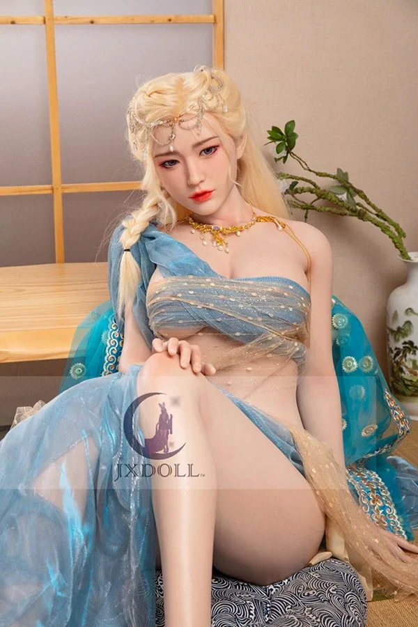 Blonde Tall Asian Sex Doll Arabella 170cm (Silicone Head) – Replaceable with Head and Body view 4