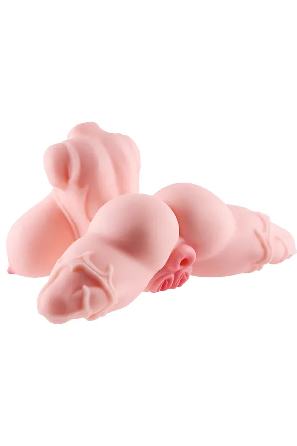 Three Breasts Two Vaginas Sex Doll Torso Liliana 30cm view 2