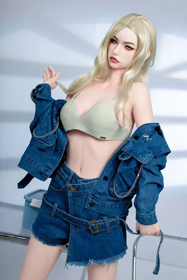 Realistic Blonde Sex Doll Ariah 158cm (Movable Jaw With Oral Structure) view 4