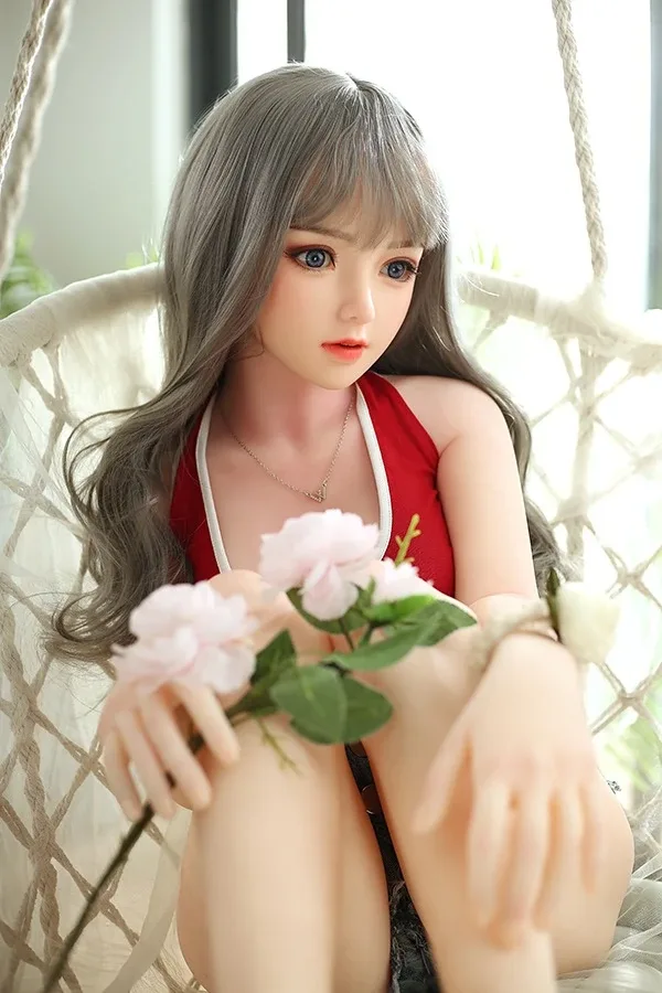 Fair Skin Asian Korean Sex Doll Harlow 145cm ( Silicone Head ) view 5