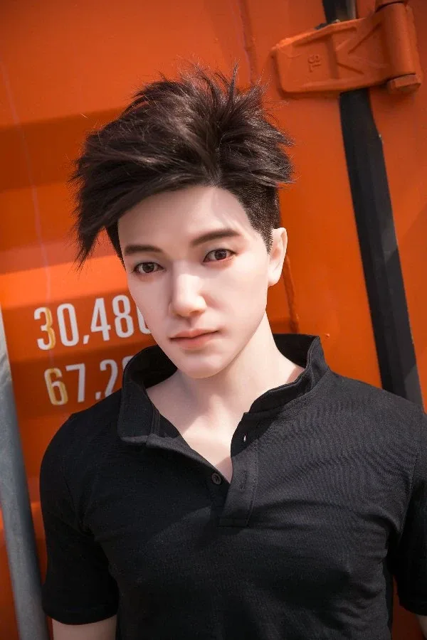 Super Realistic Asian Chinese Male Doll Lucas 177cm / 6ft view 4