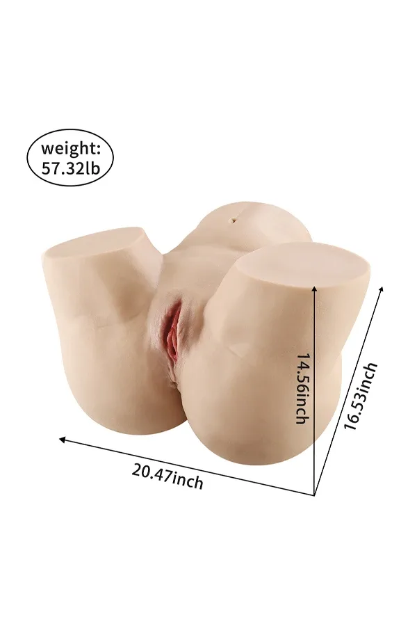 57.32lb Real Big Butt Torso