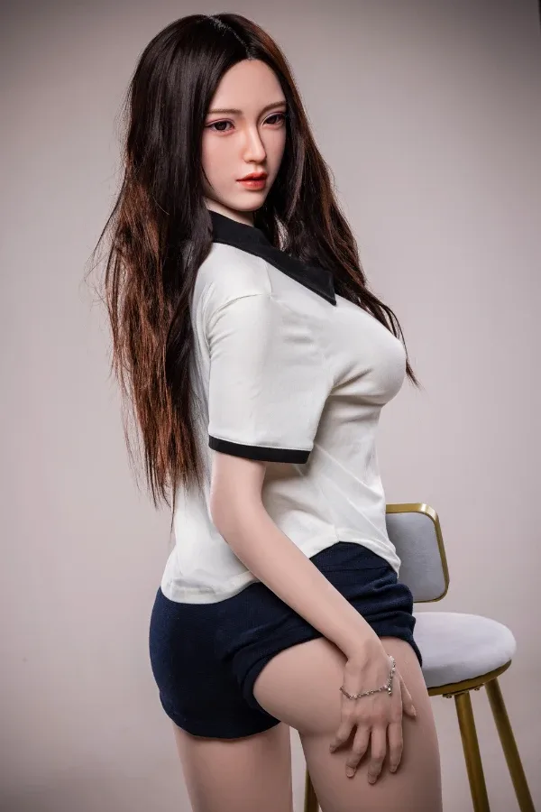 Asian Korean Sex Doll Sara 170cm (Silicone Head) – Replaceable with Head and Body view 2