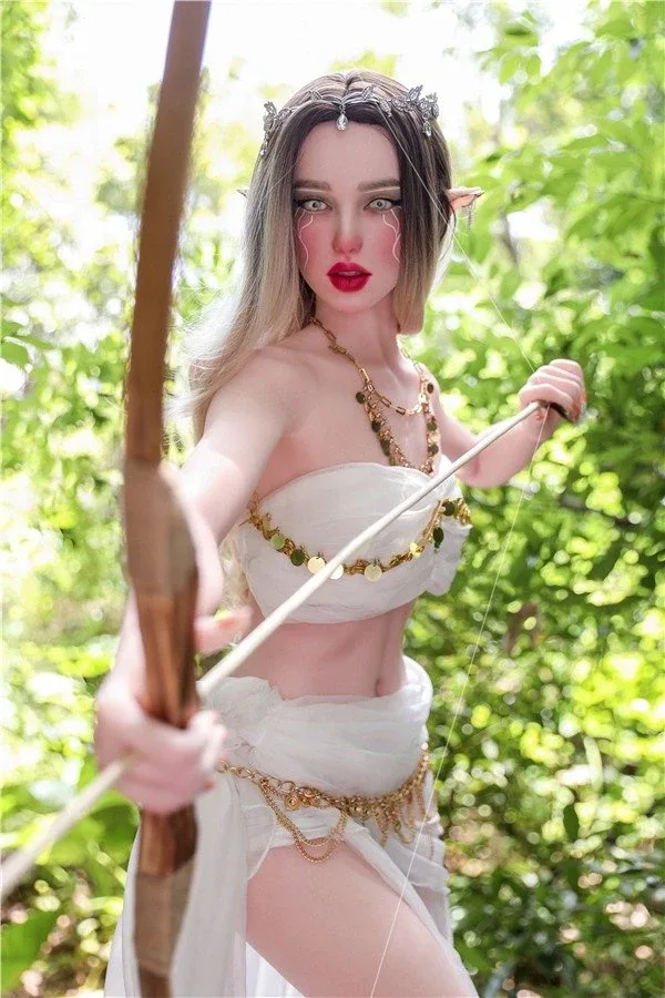 Silicone Elf Sex Doll Nia 157cm (Free Articulated Fingers, Realistic Oral, Movable Jaw) view 2