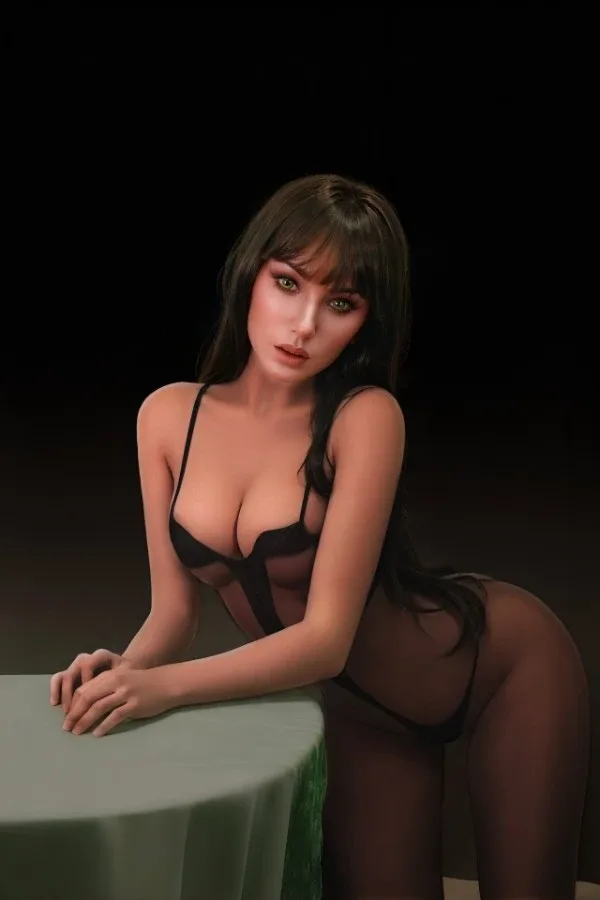 Real Life Brunette Female Sex Doll Lola 166cm (Movable Jaw With Oral Structure) view 3