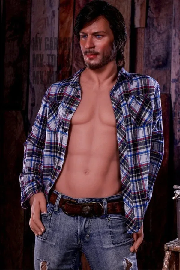 Realistic Lifelike Mature Sexy Male Love Doll Jackson 167cm / 5ft 5.8 view 2