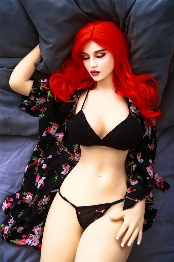Realistic Lifelike Super Sexy Mature Redhead Sex Doll Kennedi 170cm view 3