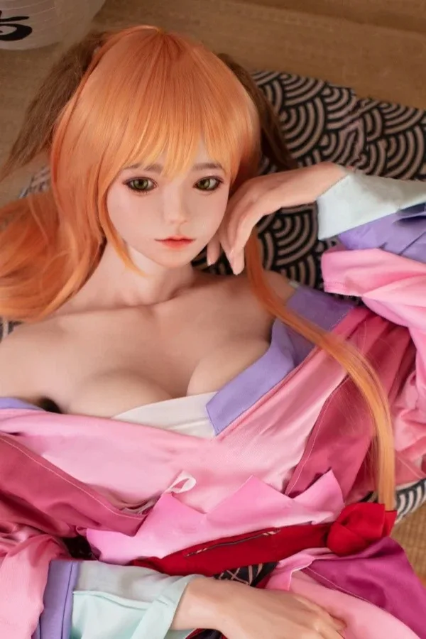 Cute Anime Sex Doll Savanna 150cm (Silicone Head) – Replaceable with Head and Body view 6