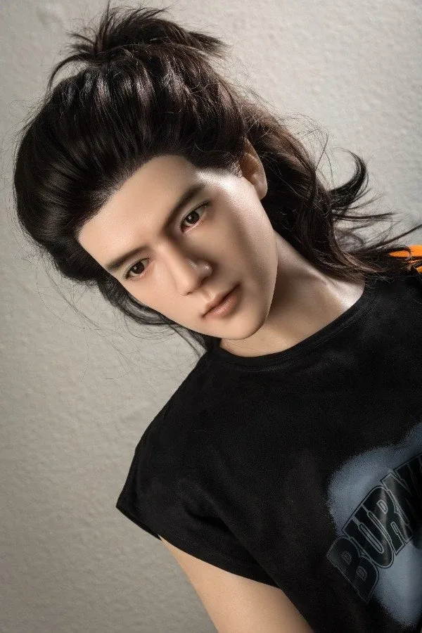 Gentle Handsome Silicone Male Doll Andrew 177cm / 6ft view 4