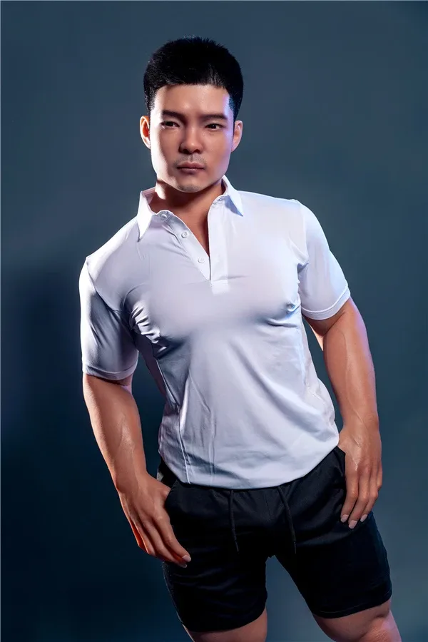 Male Sex Doll Yuan 170cm / 5ft 7 (Seamless Head-body Connection, Movable Jaw With Oral Structure) view 6