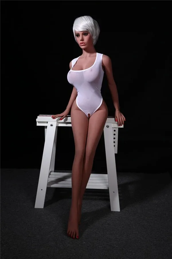 Real Life Sexy Big Boobs Black Sex Doll Abigail 158cm view 4