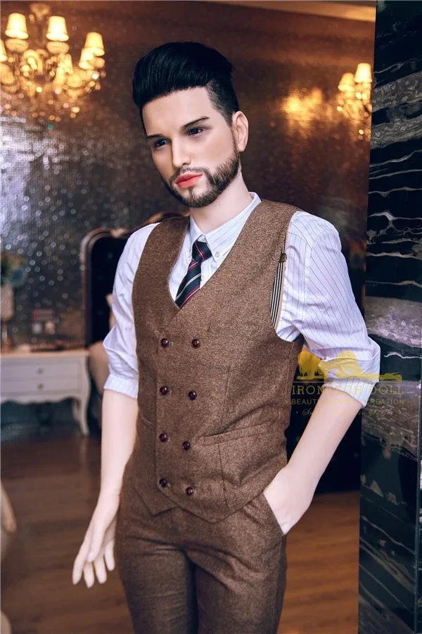 White-skinned Gay Sex Doll John 162cm / 5ft 3 (Silicone Head) view 2