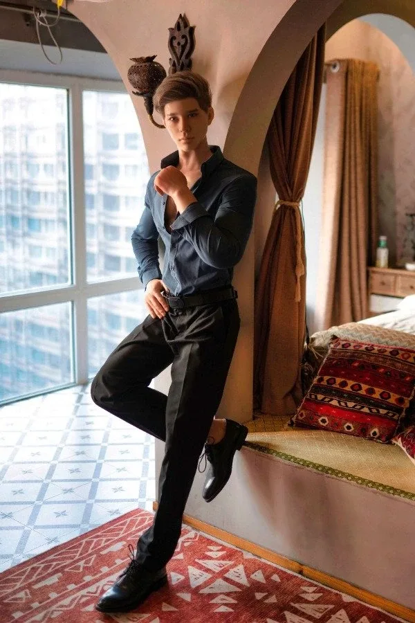 Real Life Male Sex Doll Thomas 175cm (Silicone Head) view 2