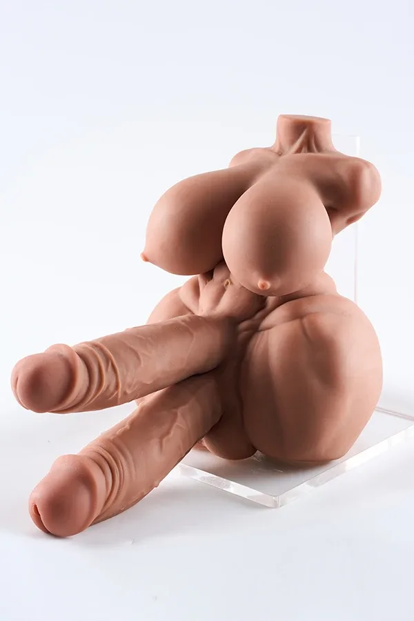 Double Penis Futanari Transsexual Sex Doll Torso Beatus