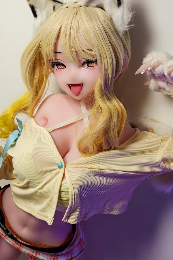 Big Breasts Cute Blonde Catdoll Sex Doll Chono Miyu 148cm