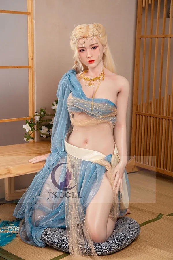 Blonde Tall Asian Sex Doll Arabella 170cm (Silicone Head) – Replaceable with Head and Body view 5