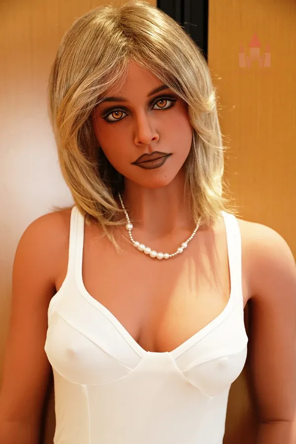 Small Breast Blonde A Cup Sex Doll Sybil 170cm view 4