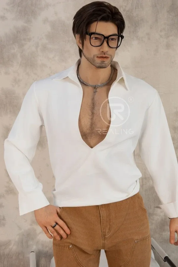 Super Realistic Handsome Sexy Tall Silicone Male Sex Doll Sebastian 186cm